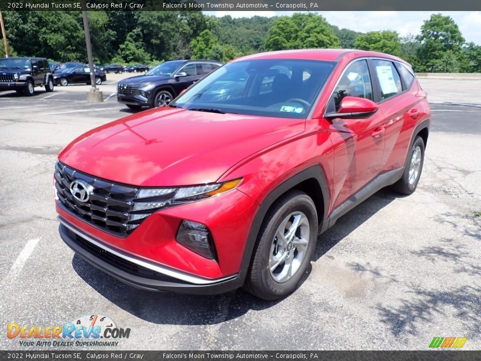 2022 Hyundai Tucson SE Calypso Red / Gray Photo #5