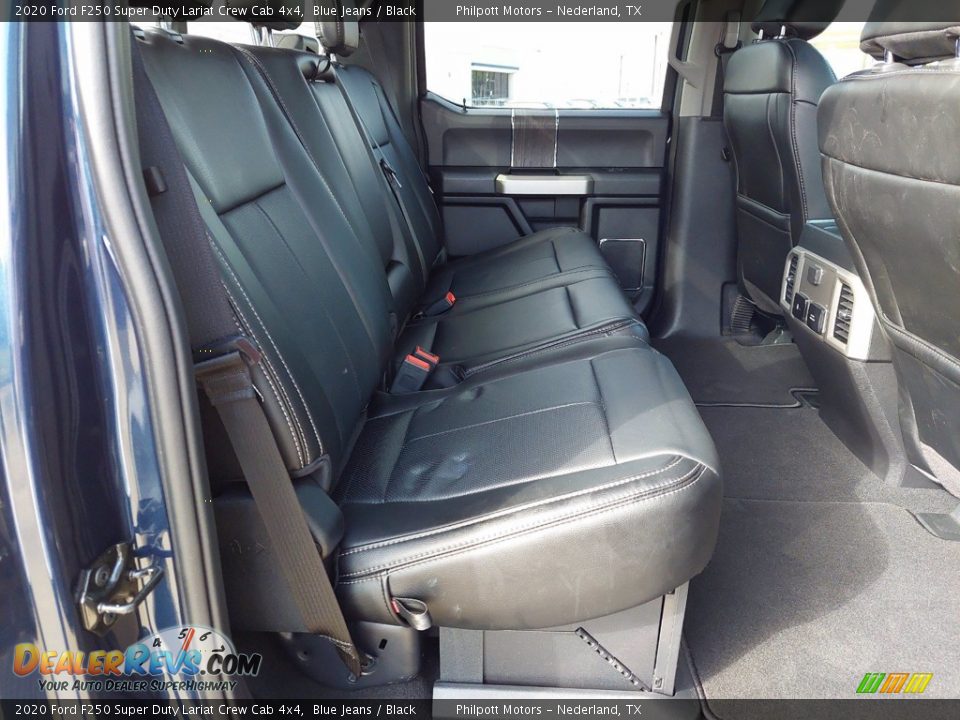 2020 Ford F250 Super Duty Lariat Crew Cab 4x4 Blue Jeans / Black Photo #26