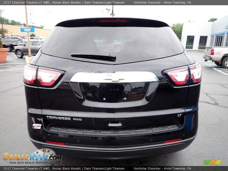 2017 Chevrolet Traverse LT AWD Mosaic Black Metallic / Dark Titanium/Light Titanium Photo #6