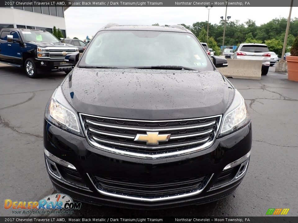 2017 Chevrolet Traverse LT AWD Mosaic Black Metallic / Dark Titanium/Light Titanium Photo #13