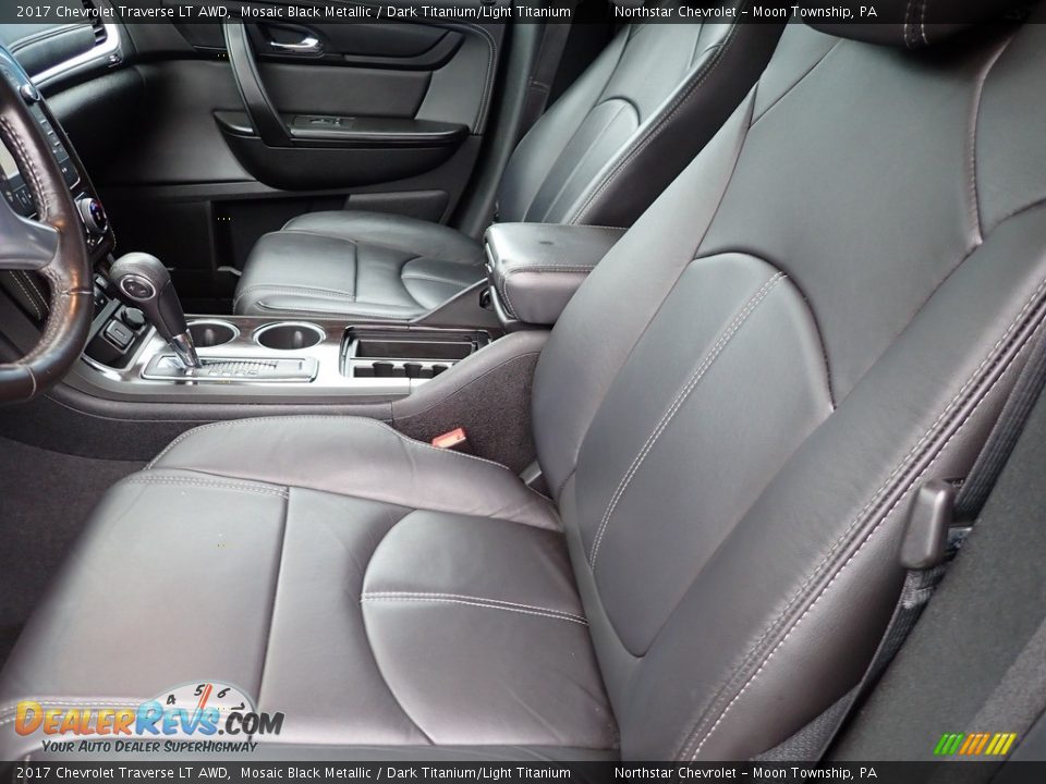 2017 Chevrolet Traverse LT AWD Mosaic Black Metallic / Dark Titanium/Light Titanium Photo #20