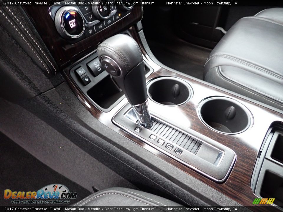 2017 Chevrolet Traverse LT AWD Mosaic Black Metallic / Dark Titanium/Light Titanium Photo #26