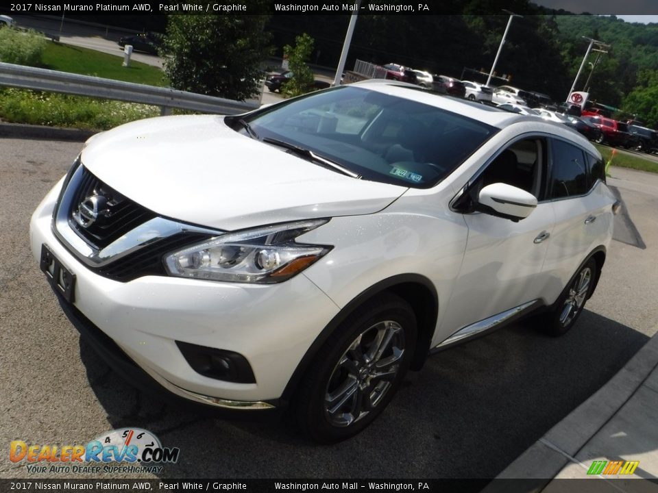 2017 Nissan Murano Platinum AWD Pearl White / Graphite Photo #13