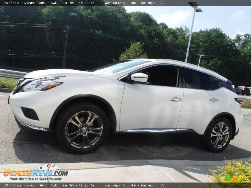 2017 Nissan Murano Platinum AWD Pearl White / Graphite Photo #14