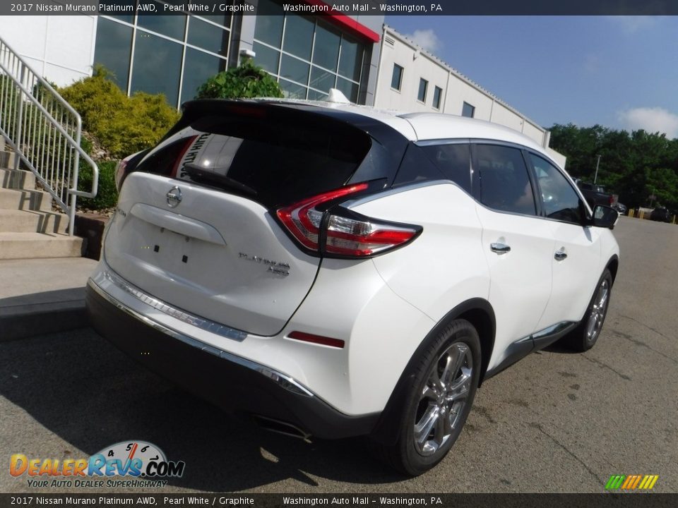 2017 Nissan Murano Platinum AWD Pearl White / Graphite Photo #17