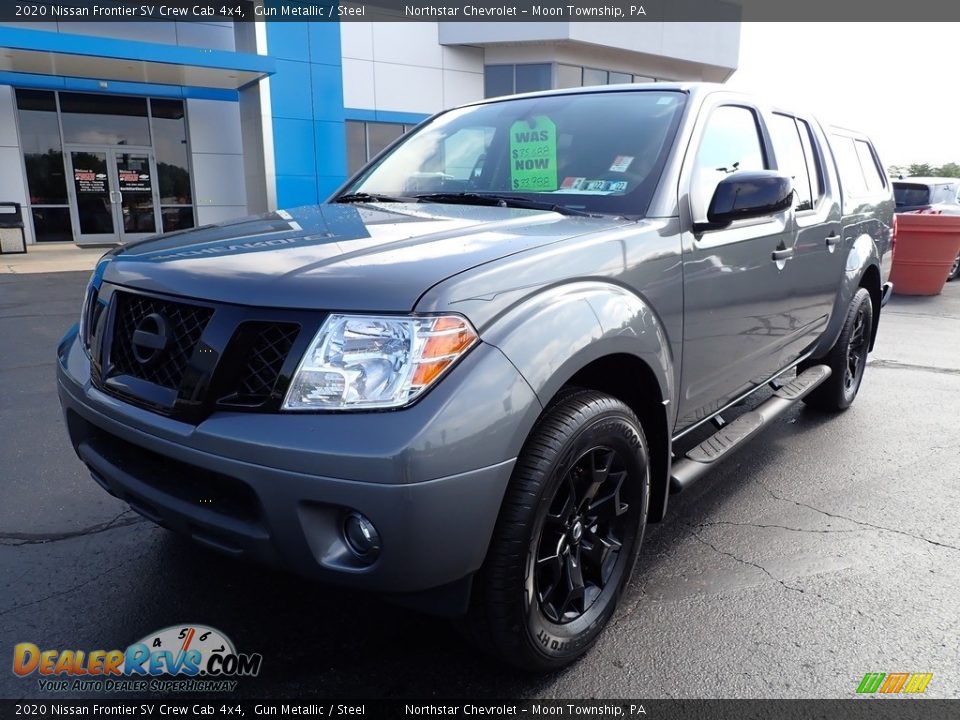 2020 Nissan Frontier SV Crew Cab 4x4 Gun Metallic / Steel Photo #2