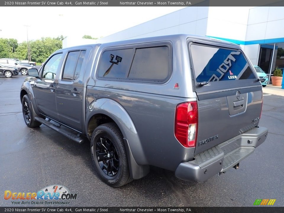 2020 Nissan Frontier SV Crew Cab 4x4 Gun Metallic / Steel Photo #4