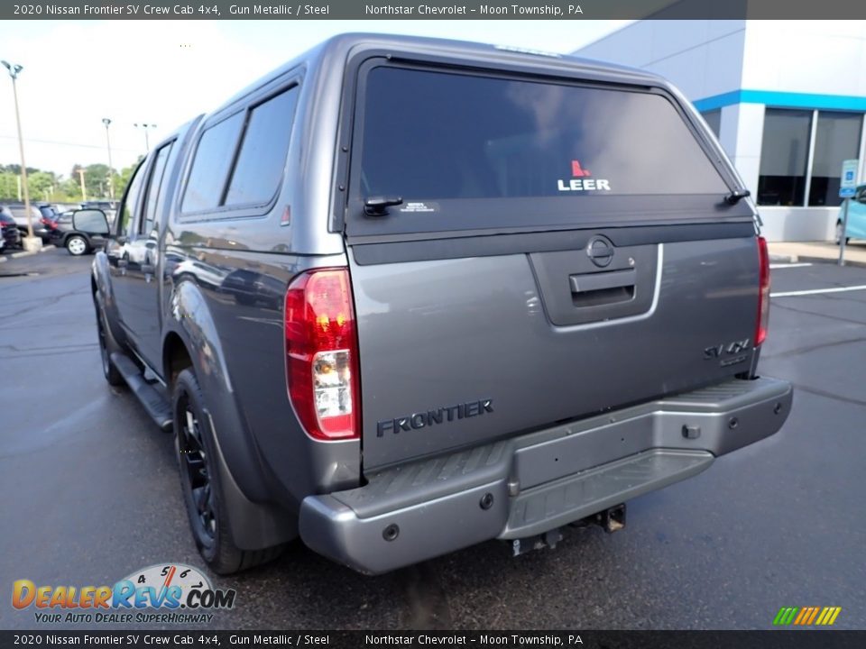 2020 Nissan Frontier SV Crew Cab 4x4 Gun Metallic / Steel Photo #5