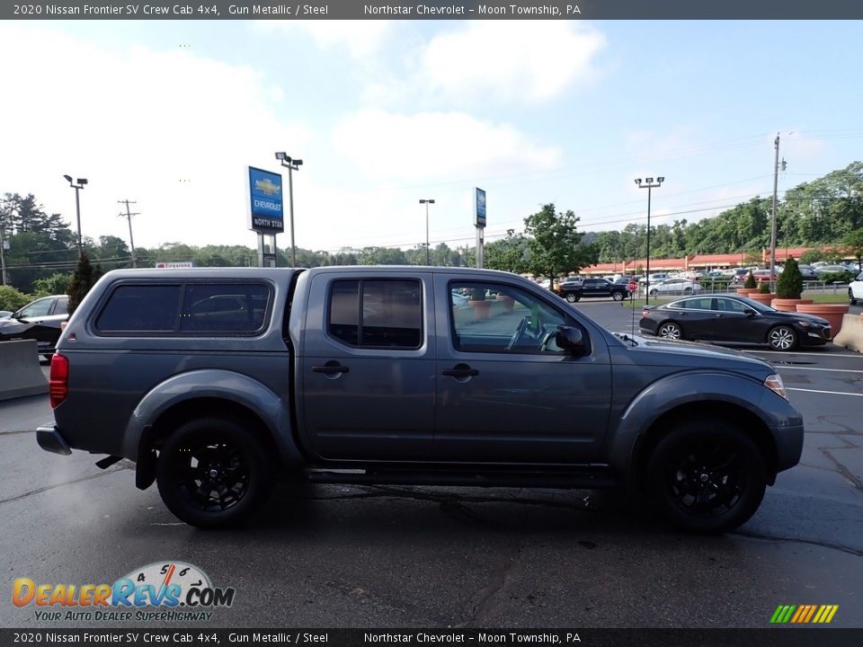 2020 Nissan Frontier SV Crew Cab 4x4 Gun Metallic / Steel Photo #9