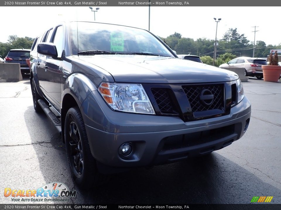 2020 Nissan Frontier SV Crew Cab 4x4 Gun Metallic / Steel Photo #11