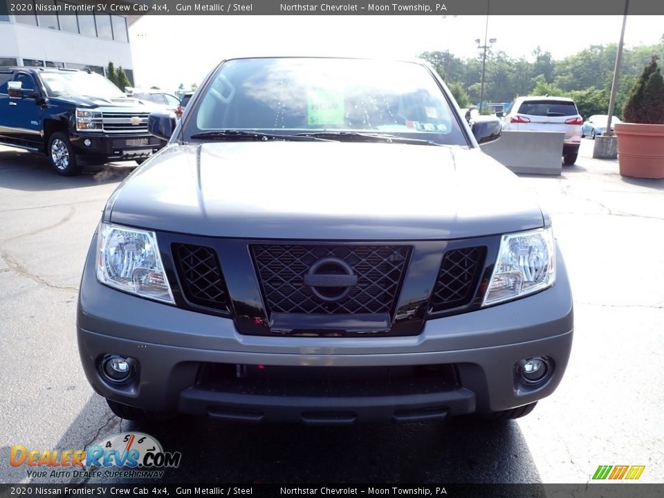 2020 Nissan Frontier SV Crew Cab 4x4 Gun Metallic / Steel Photo #12