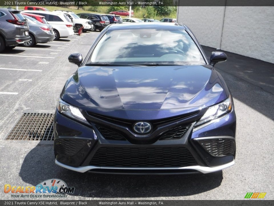 2021 Toyota Camry XSE Hybrid Blueprint / Black Photo #10