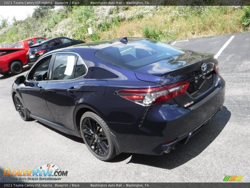 2021 Toyota Camry XSE Hybrid Blueprint / Black Photo #13