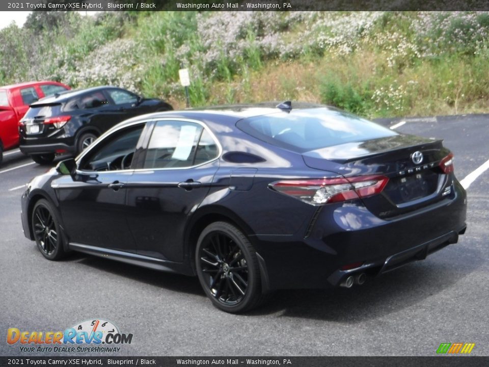 2021 Toyota Camry XSE Hybrid Blueprint / Black Photo #14