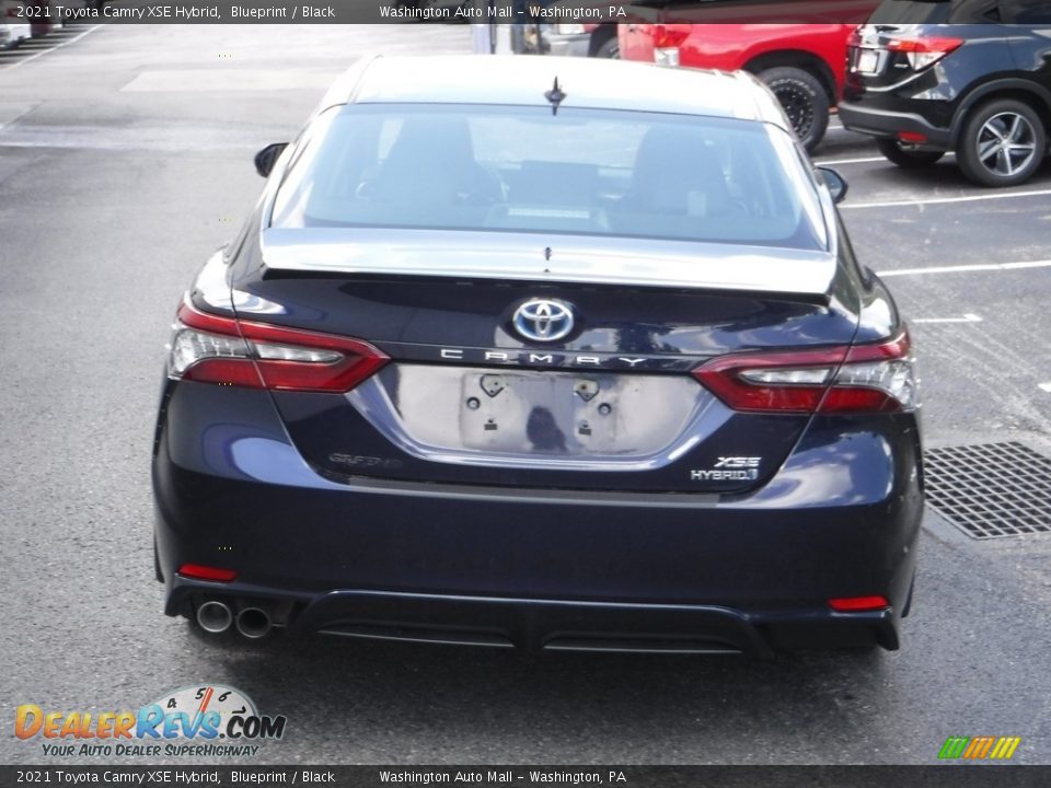 2021 Toyota Camry XSE Hybrid Blueprint / Black Photo #15