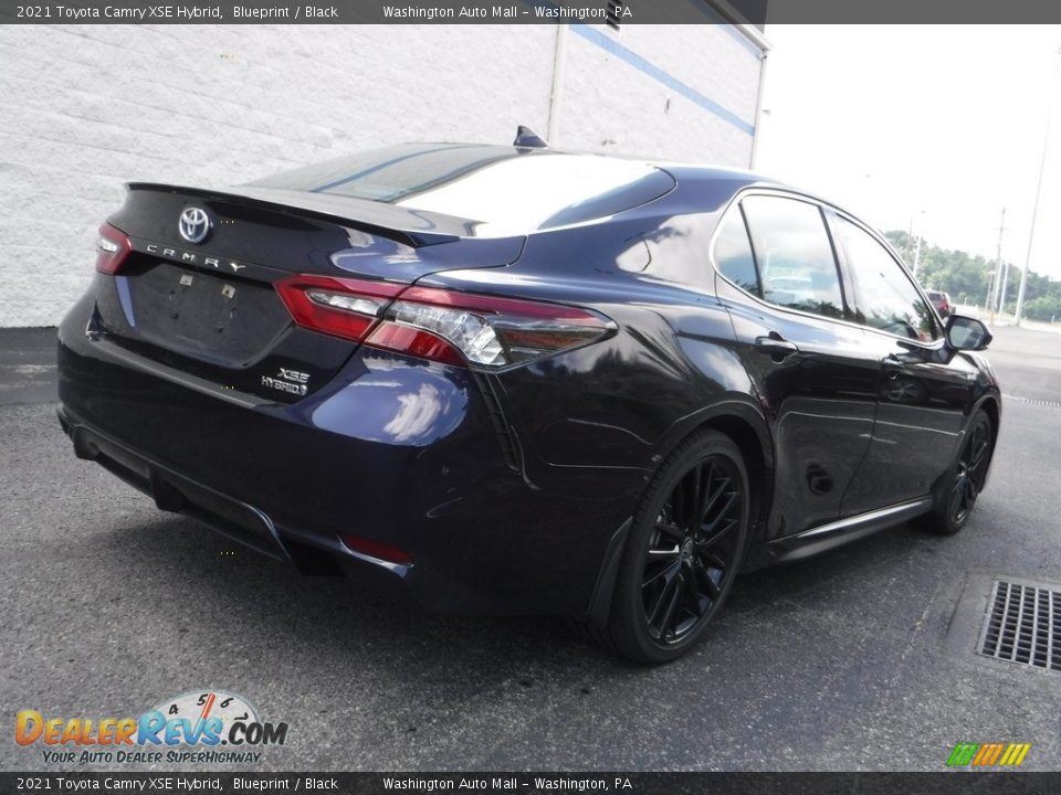 2021 Toyota Camry XSE Hybrid Blueprint / Black Photo #16