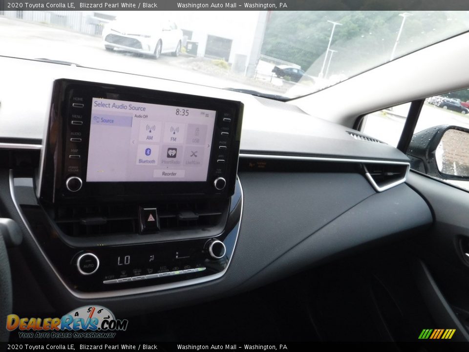 2020 Toyota Corolla LE Blizzard Pearl White / Black Photo #3