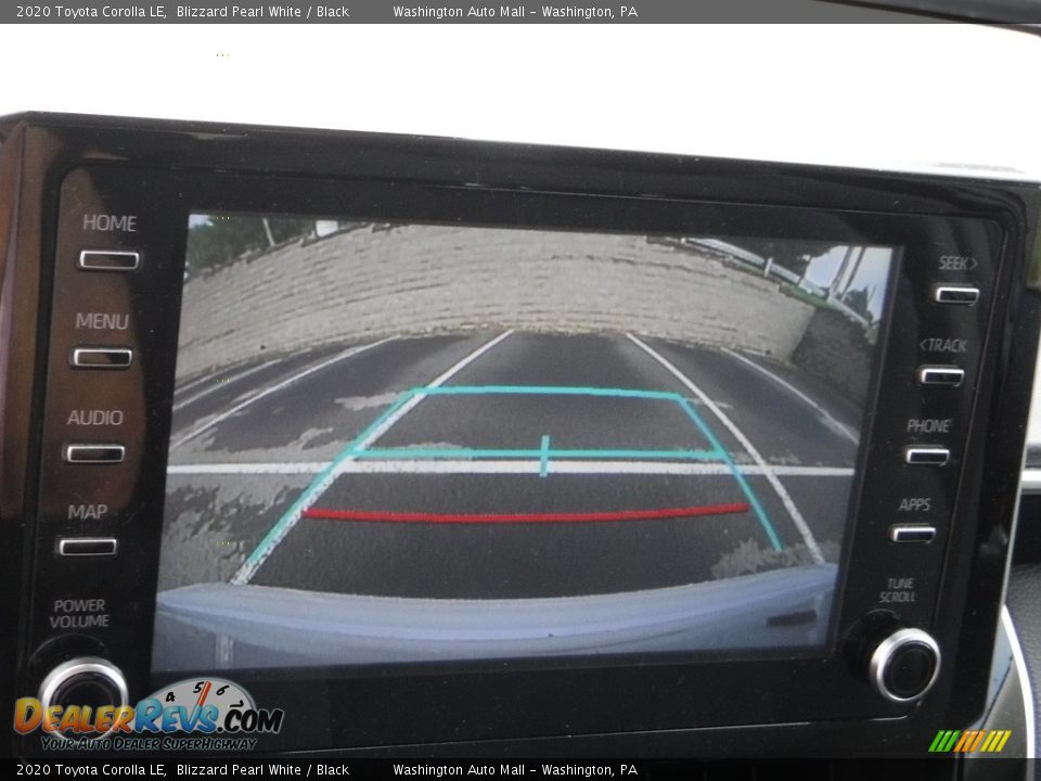 2020 Toyota Corolla LE Blizzard Pearl White / Black Photo #4
