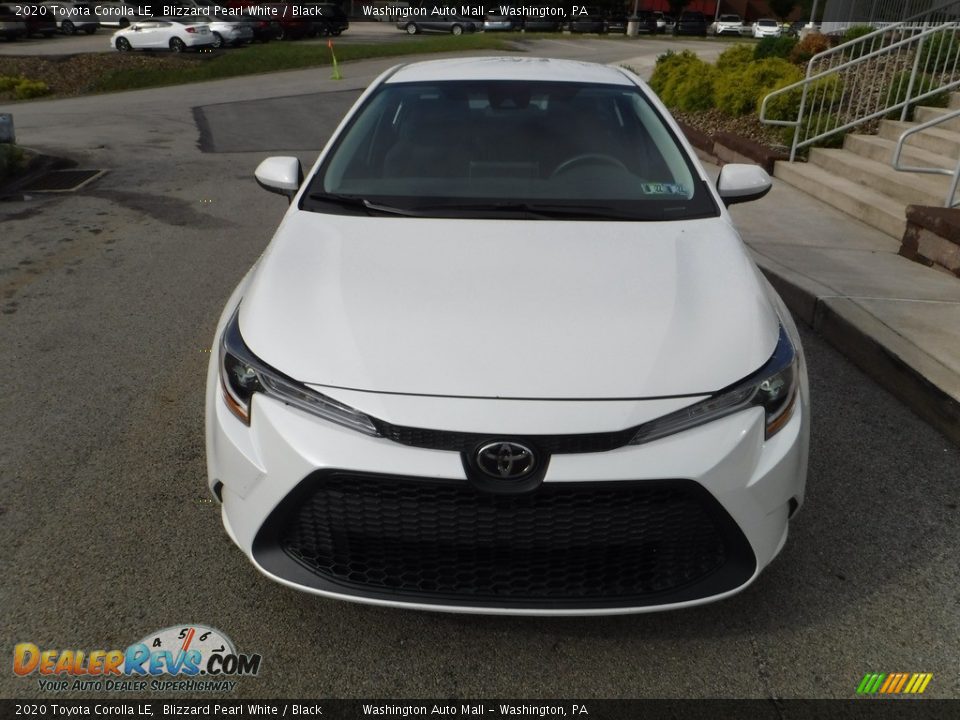 2020 Toyota Corolla LE Blizzard Pearl White / Black Photo #9
