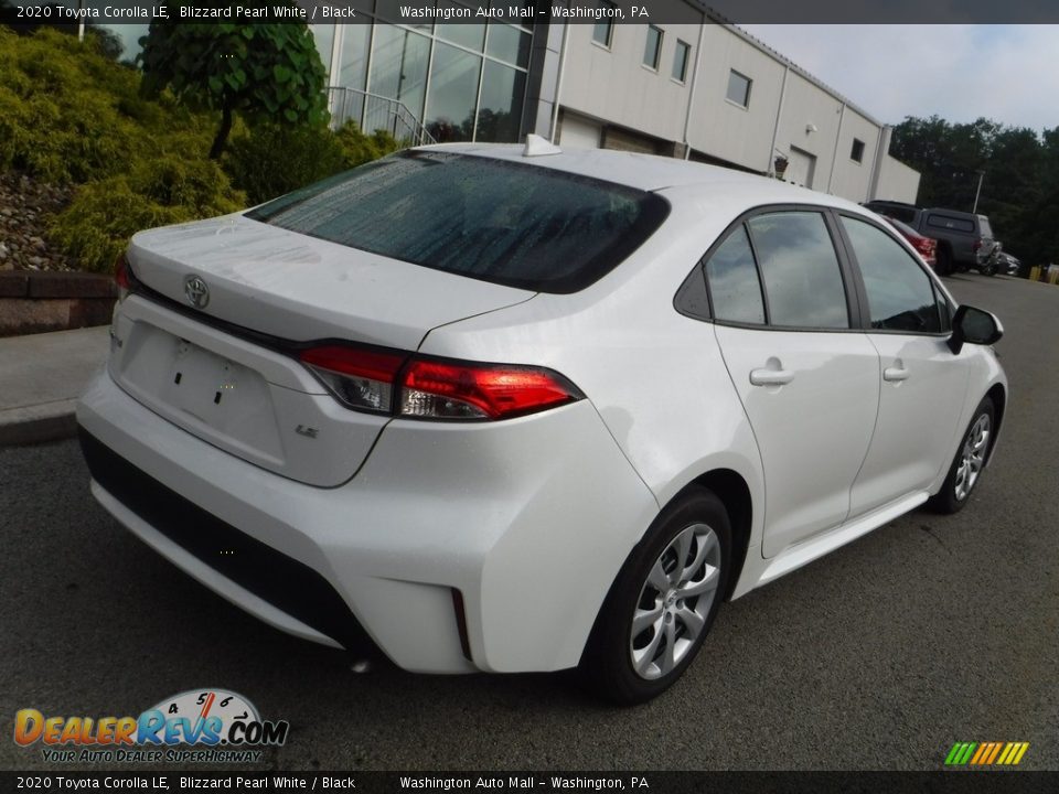 2020 Toyota Corolla LE Blizzard Pearl White / Black Photo #15