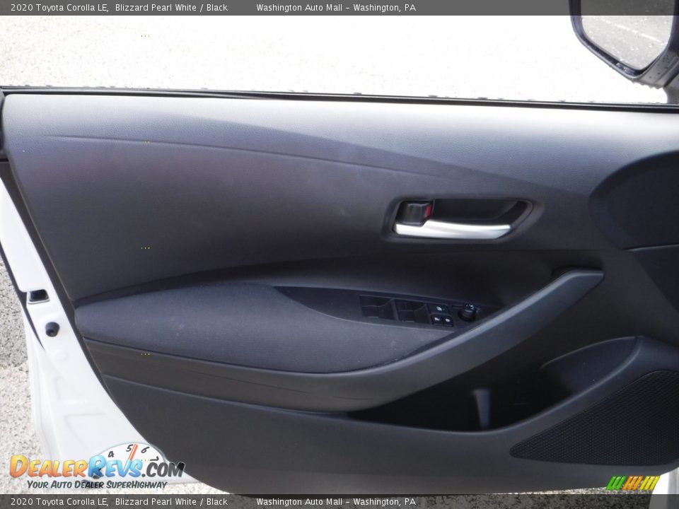 2020 Toyota Corolla LE Blizzard Pearl White / Black Photo #19