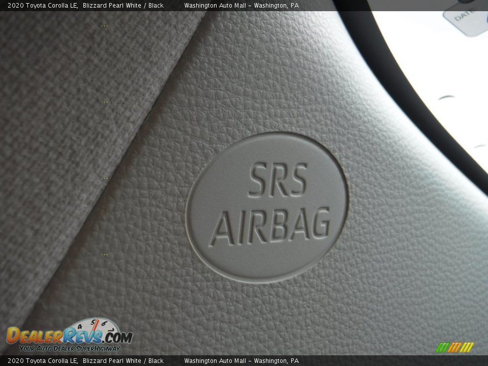 2020 Toyota Corolla LE Blizzard Pearl White / Black Photo #21