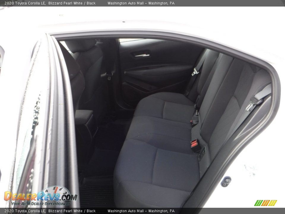 2020 Toyota Corolla LE Blizzard Pearl White / Black Photo #23