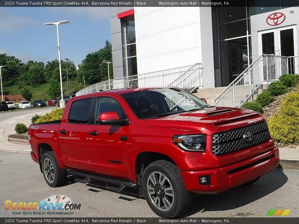 Front 3/4 View of 2020 Toyota Tundra TRD Sport CrewMax 4x4 Photo #1