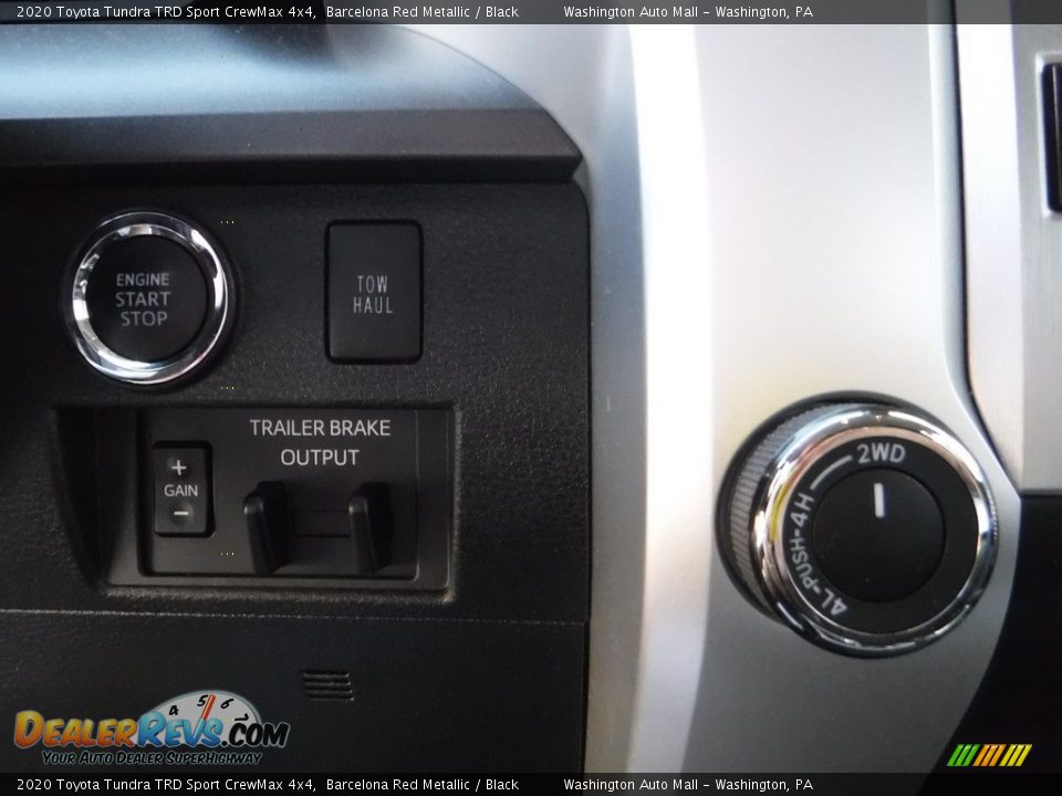 2020 Toyota Tundra TRD Sport CrewMax 4x4 Barcelona Red Metallic / Black Photo #4