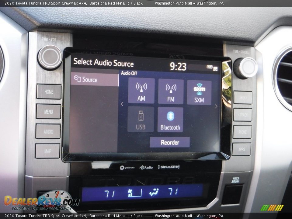 Audio System of 2020 Toyota Tundra TRD Sport CrewMax 4x4 Photo #6