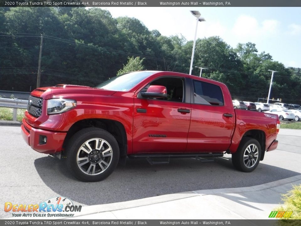 2020 Toyota Tundra TRD Sport CrewMax 4x4 Barcelona Red Metallic / Black Photo #17