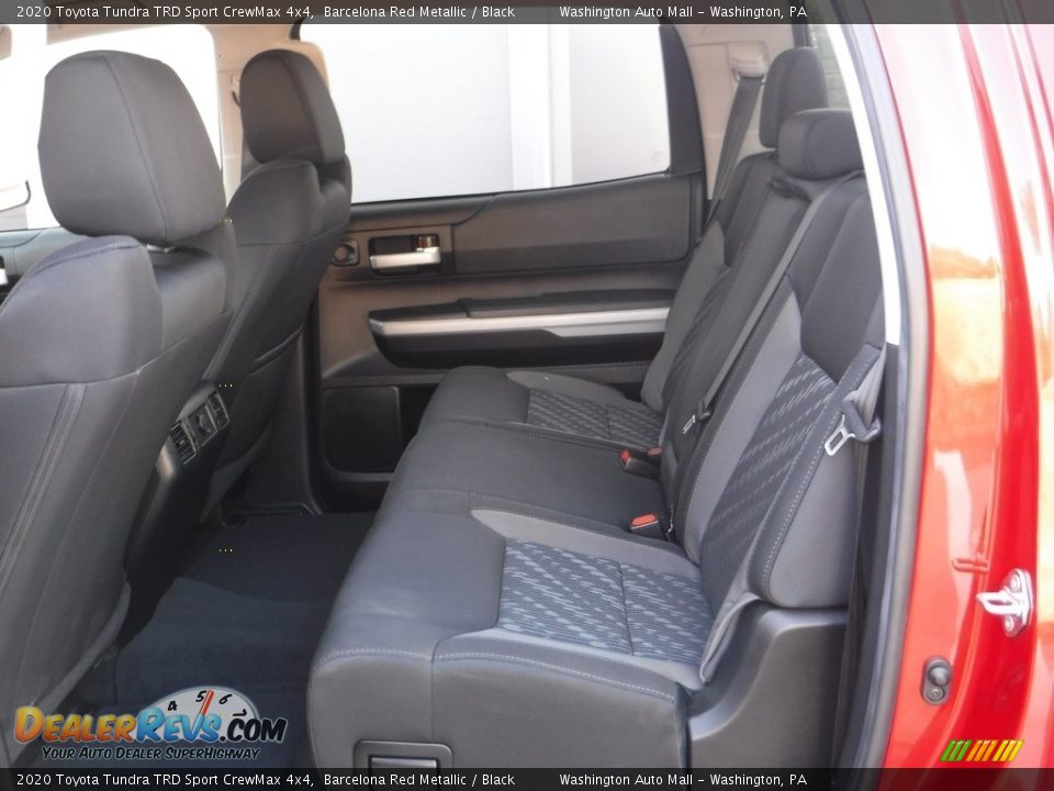 Rear Seat of 2020 Toyota Tundra TRD Sport CrewMax 4x4 Photo #29