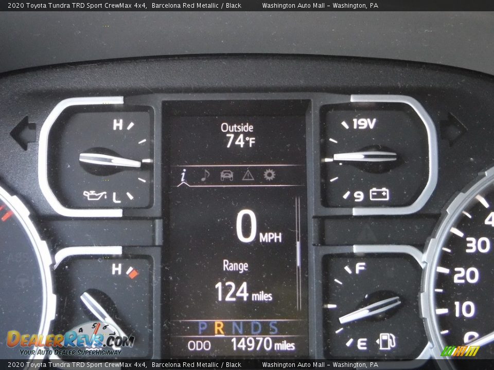 2020 Toyota Tundra TRD Sport CrewMax 4x4 Gauges Photo #33