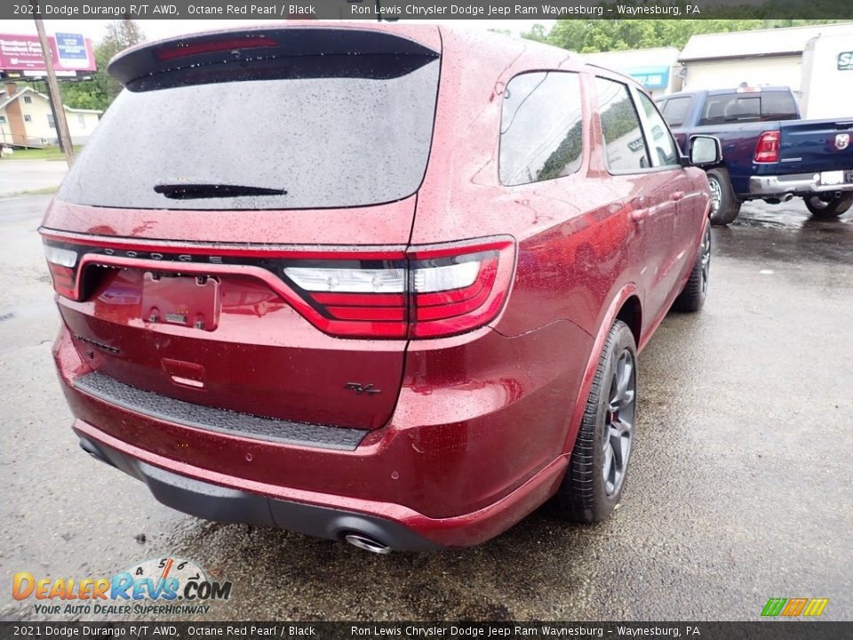 2021 Dodge Durango R/T AWD Octane Red Pearl / Black Photo #5