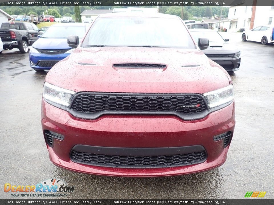 2021 Dodge Durango R/T AWD Octane Red Pearl / Black Photo #8