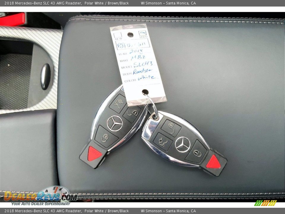 Keys of 2018 Mercedes-Benz SLC 43 AMG Roadster Photo #11