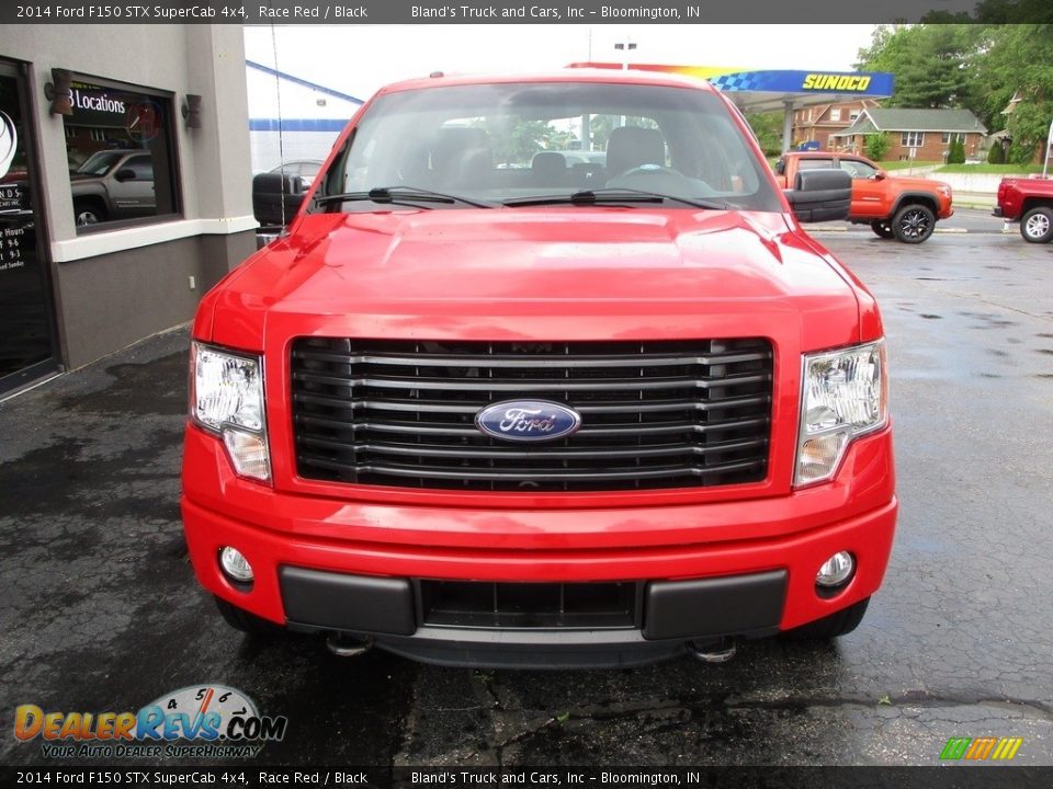 2014 Ford F150 STX SuperCab 4x4 Race Red / Black Photo #26