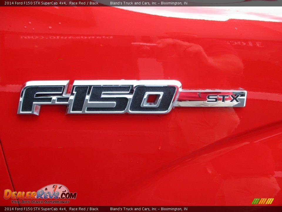 2014 Ford F150 STX SuperCab 4x4 Race Red / Black Photo #28
