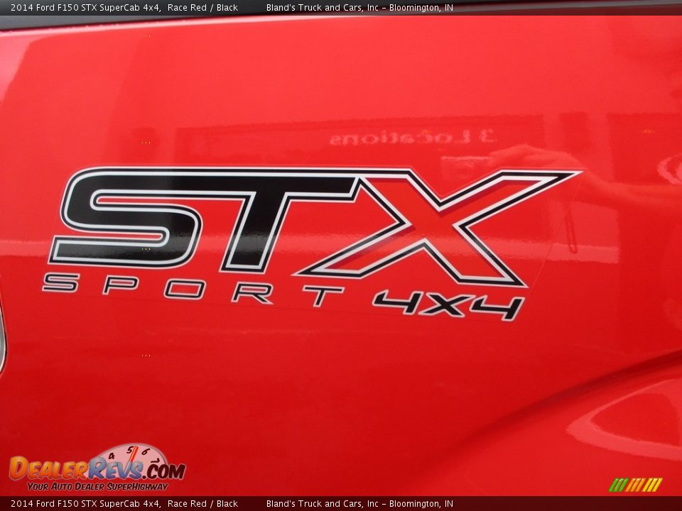 2014 Ford F150 STX SuperCab 4x4 Race Red / Black Photo #29