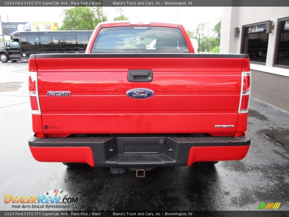 2014 Ford F150 STX SuperCab 4x4 Race Red / Black Photo #30