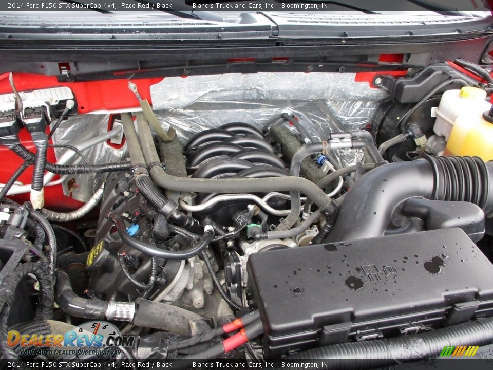 2014 Ford F150 STX SuperCab 4x4 Race Red / Black Photo #33