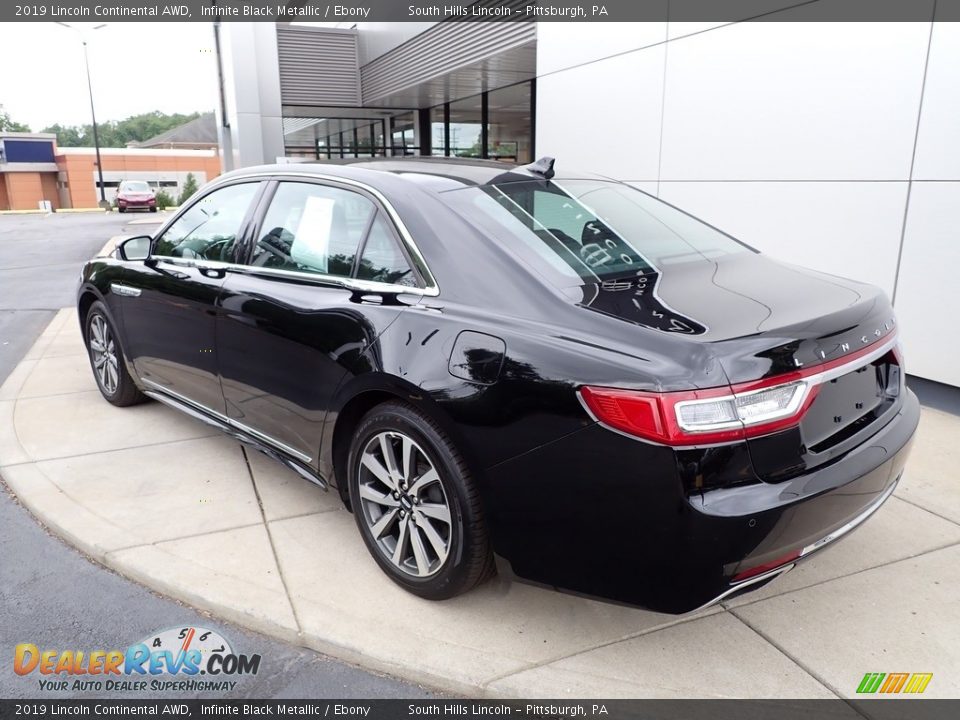 2019 Lincoln Continental AWD Infinite Black Metallic / Ebony Photo #3