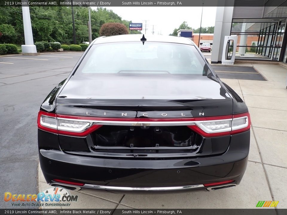 2019 Lincoln Continental AWD Infinite Black Metallic / Ebony Photo #4