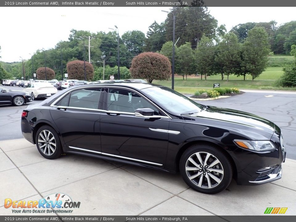 Infinite Black Metallic 2019 Lincoln Continental AWD Photo #7