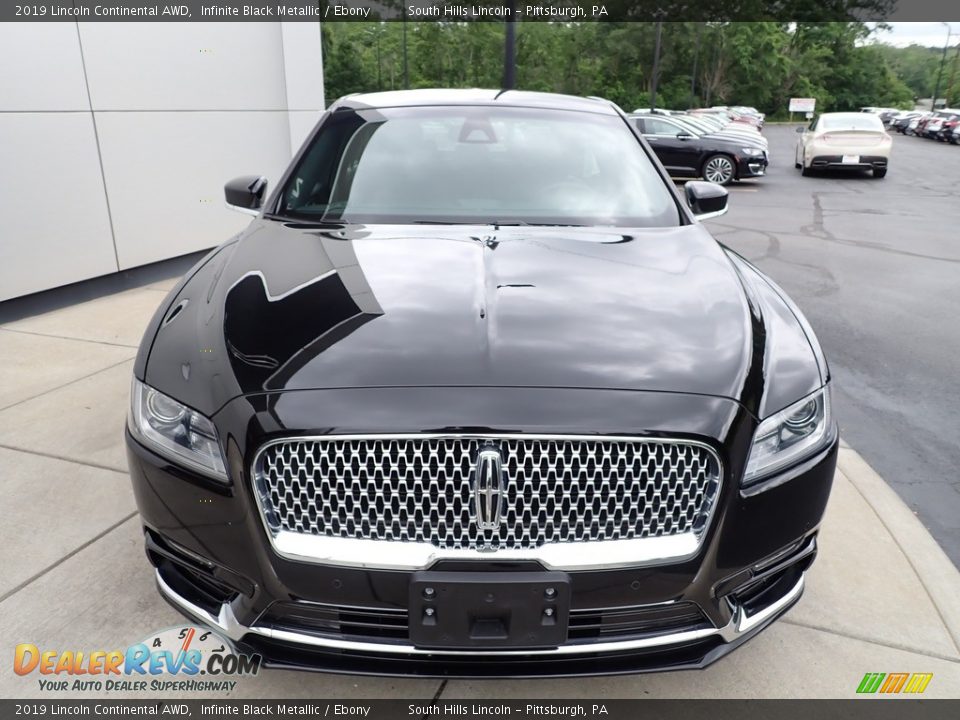 2019 Lincoln Continental AWD Infinite Black Metallic / Ebony Photo #9