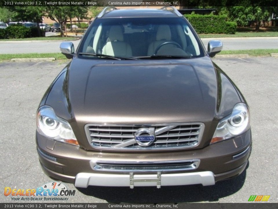 2013 Volvo XC90 3.2 Twilight Bronze Metallic / Beige Photo #5