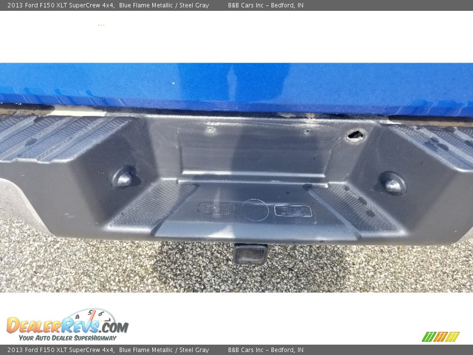 2013 Ford F150 XLT SuperCrew 4x4 Blue Flame Metallic / Steel Gray Photo #14