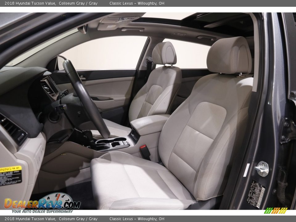 Front Seat of 2018 Hyundai Tucson Value Photo #5