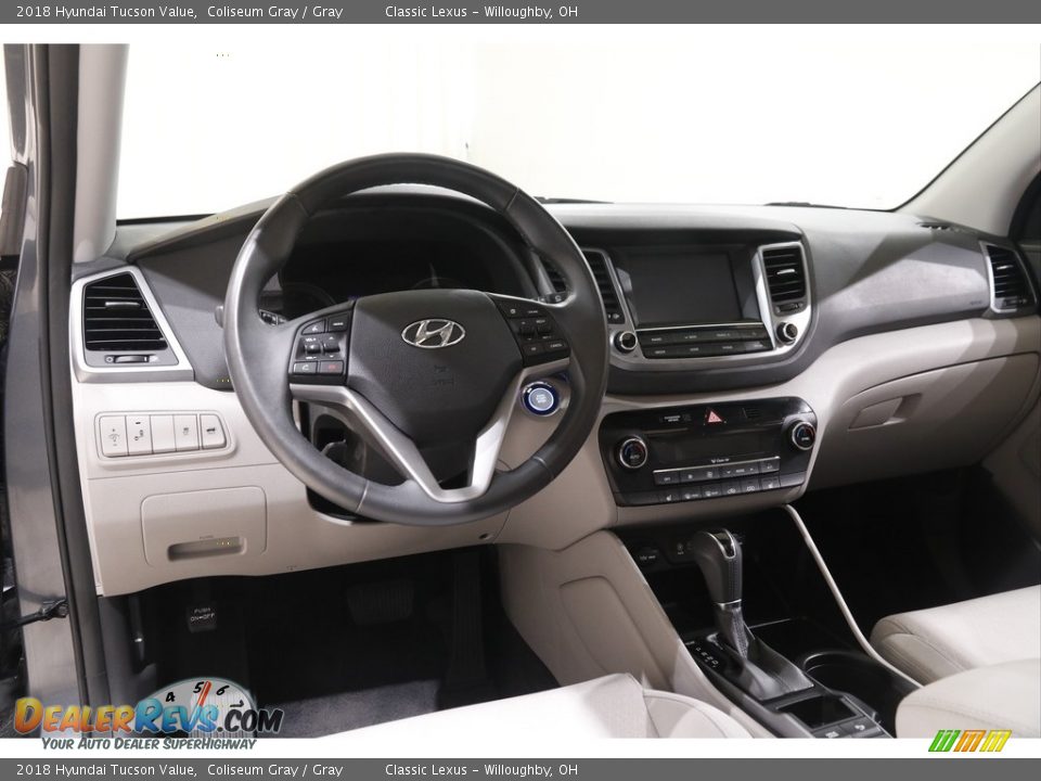 Dashboard of 2018 Hyundai Tucson Value Photo #6