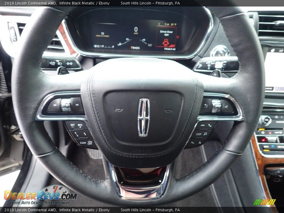 2019 Lincoln Continental AWD Steering Wheel Photo #20